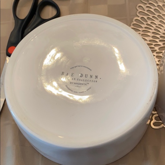 Rae Dunn 6 inch dog bowls brand never used - Picture 2 of 7